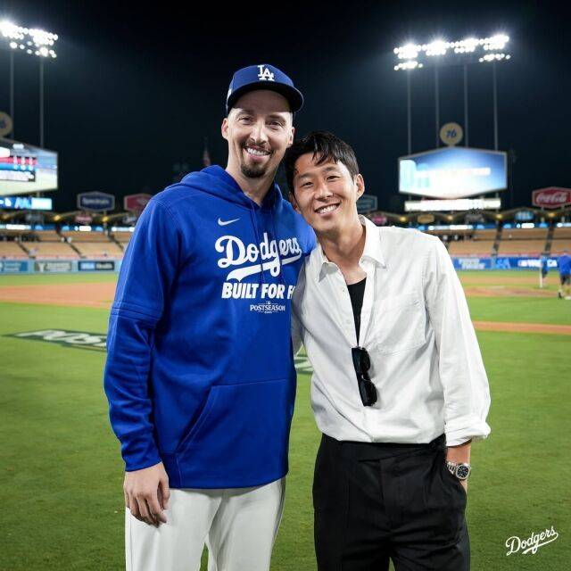 블레이크 스넬, 손흥민./LA 다저스