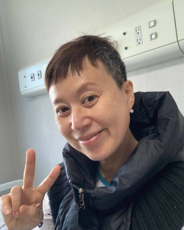 박미선이 유방암 투병 당시 모습을 공개하며 환우들에게 응원의 메시지를 전했다. / 박미선 인스타그램