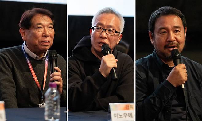 (왼쪽부터) 키마타 쥰지, 이노우에 준이치, 야스다 준이치.