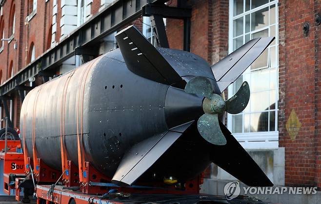 영국 해군이 시험 개발한 무인 잠수정 엑스칼리버 [로이터 연합뉴스]