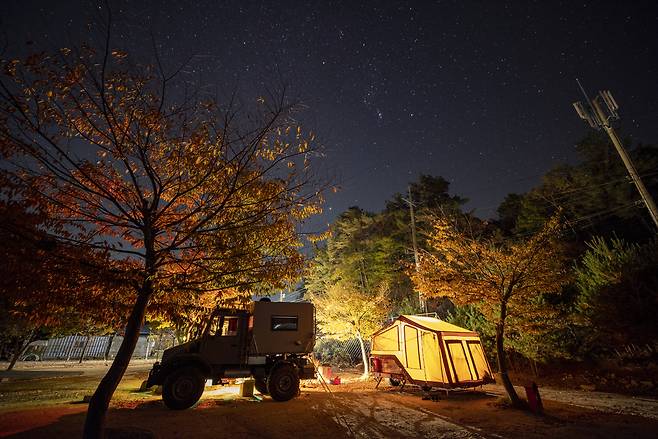 수비 별빛 캠핑장
