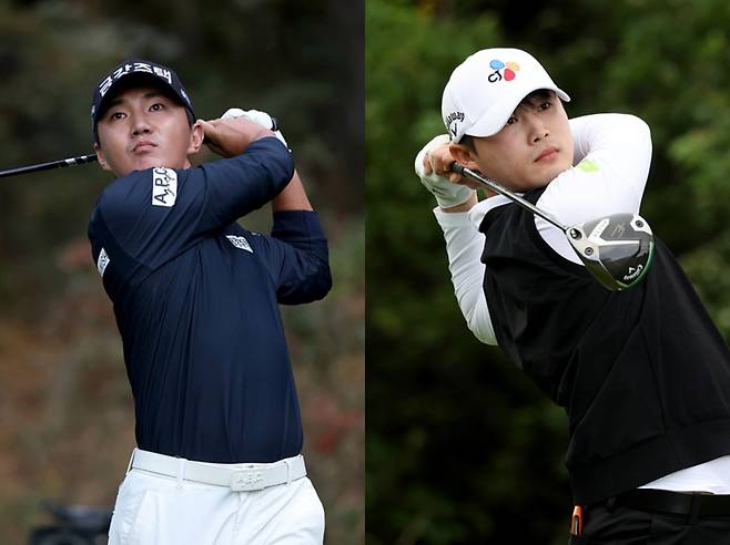 오는 11일(현지시간)부터 나흘간 미국 플로리다주 폰테베드라비치에서 열리는 PGA투어 Q스쿨 파이널에 출전하는 옥태훈과 배용준(왼쪽부터). KPGA