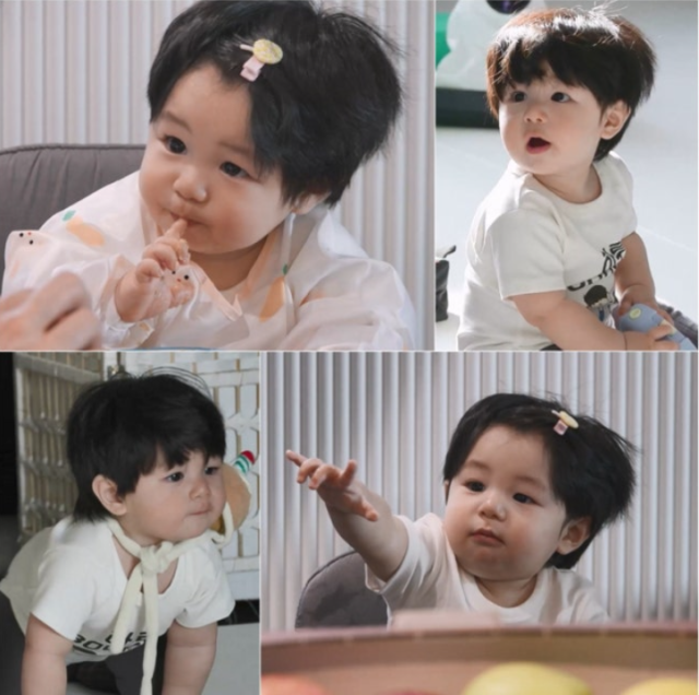 배우 심형탁 아들 하루./ KBS2TV '슈퍼맨이 돌아왔다'