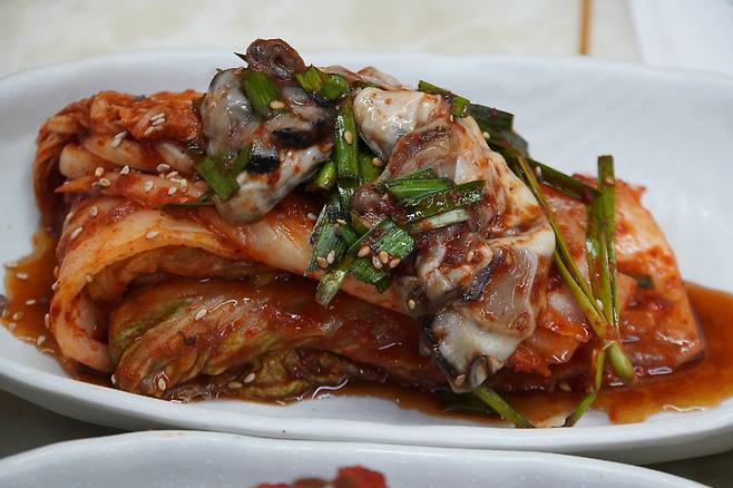 김호옥 명인의 광주 굴김치