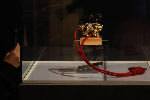 대한국새 복원품. 연합뉴스