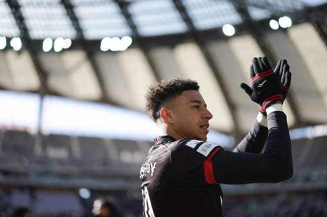 이번 시즌을 끝으로 FC서울을 떠나는 제시 린가드. 프로축구연맹 제공