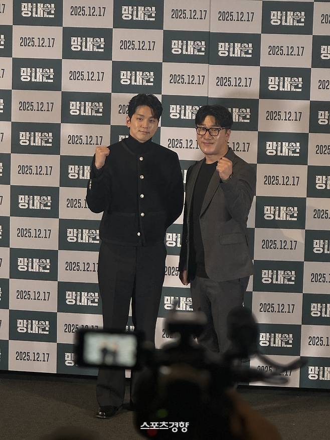 배우 김민규, 신재호 감독. 서형우