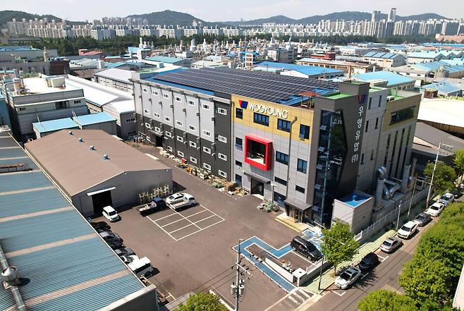 ▲ 인천 남동구에 위치한 우영유압㈜ 전경./사진제공=우영유압
