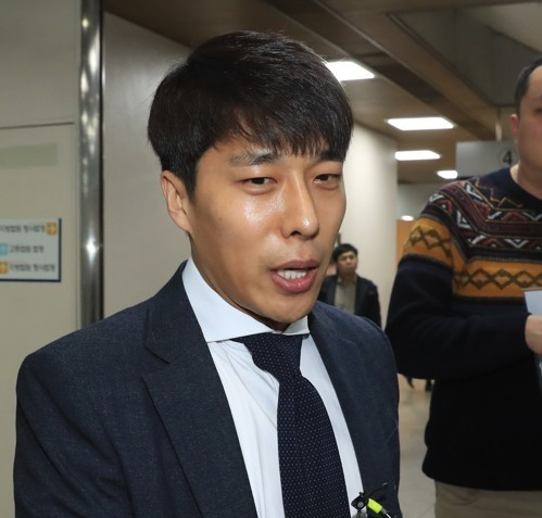 전 쇼트트랙 국가대표 김동성 선수 [연합뉴스]