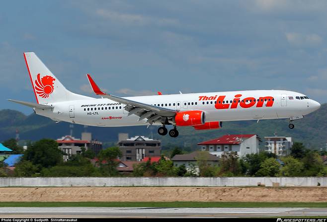 타이라이언항공 여객기