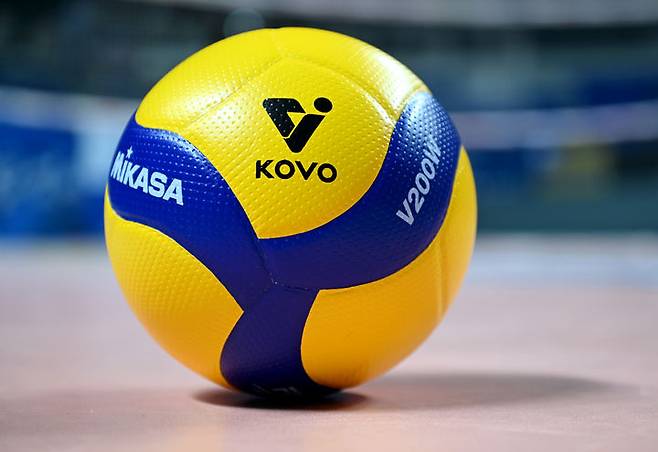 [서울=뉴시스] 한국배구연맹 공인구. (사진=KOVO 제공) *재판매 및 DB 금지