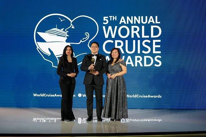 월드 크루즈 어워드 시상식.&nbsp;&nbsp;&nbsp;폴리트립스 제공