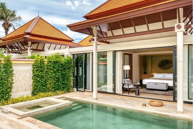 반얀트리 푸켓 풀빌라.&nbsp;&nbsp;폴리트립스 제공