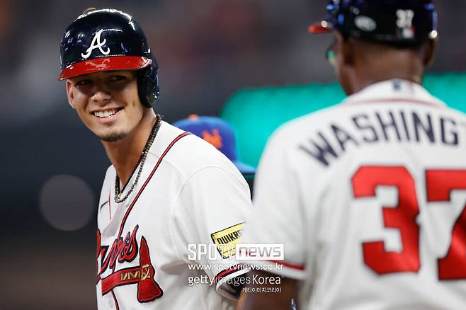 ▲ 애틀랜타 브레이브스 시절 본 그리솜은 타격 능력을 갖춘 내야수로 기대를 모았다.