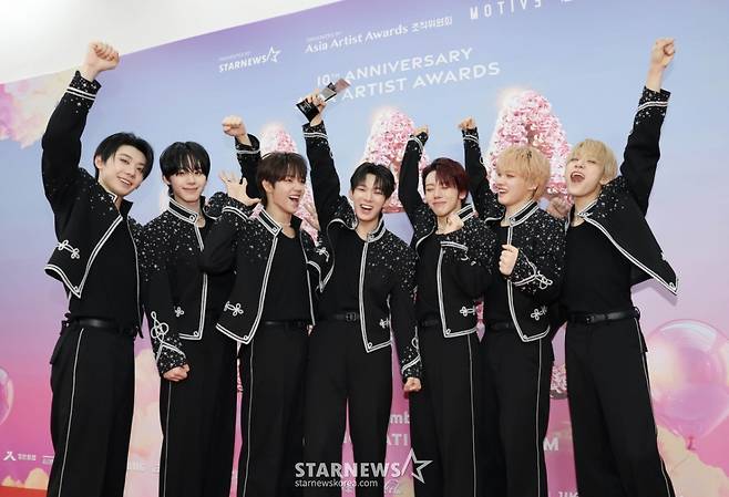 그룹 아홉이 6일 가오슝 내셔널 스타디움에서 진행된 스타뉴스 주최 