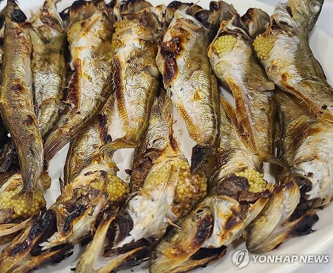 도루묵구이 [촬영 유형재]