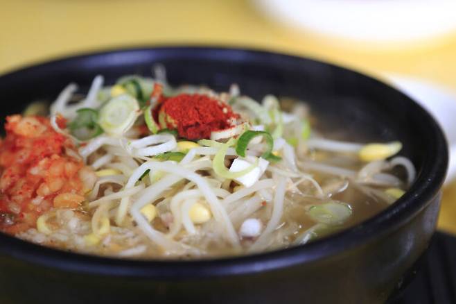 콩나물국밥. 사진=클립아트코리