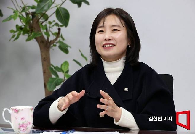 김소희 국민의힘 의원이 최근 국회 의원실에서 아시아경제와 인터뷰를 하고 있다. 김현민 기자