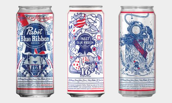 PBR 아트 캔 콘테스트 수상작. [사진 각 기업]