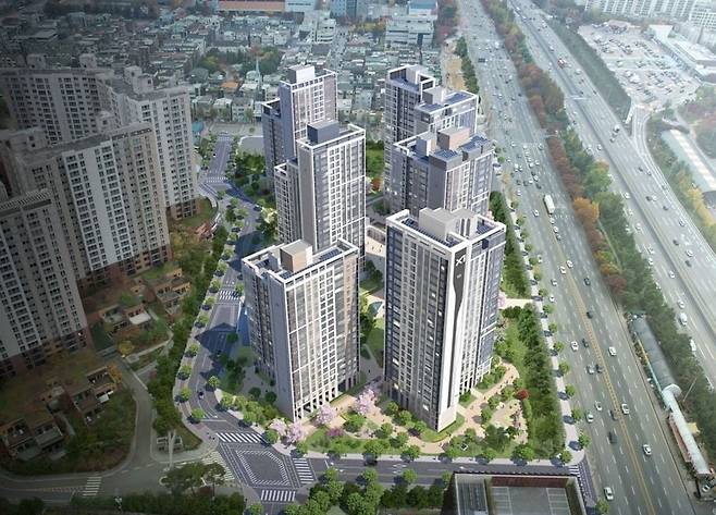 수지자이 에디시온 조감도