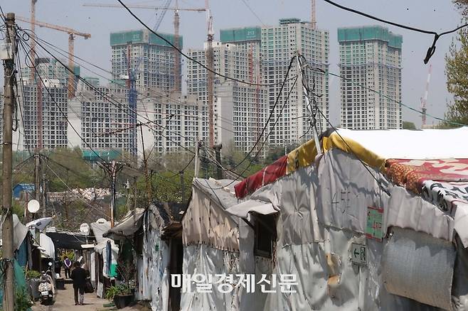 개포동 구룡마을 [이충우 기자]