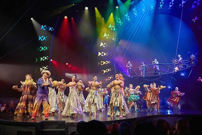 하와이 태양의 서커스 ‘아우아나’[아웃리거 와이키키 비치콤버 제공]