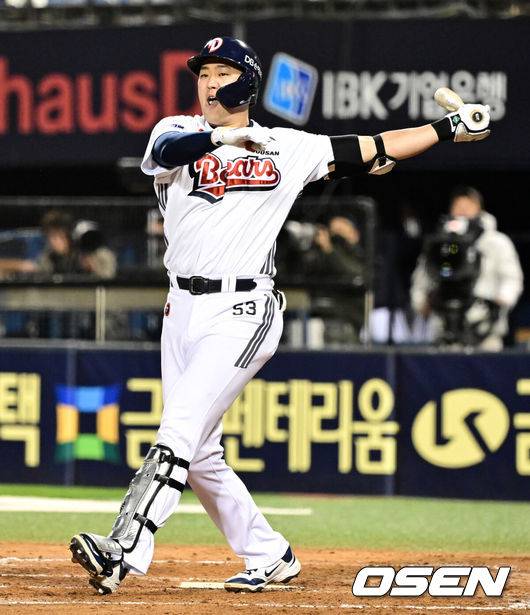 [OSEN=지형준 기자] 두산 양석환. 2025.04.08 / jpnews@osen.co.kr