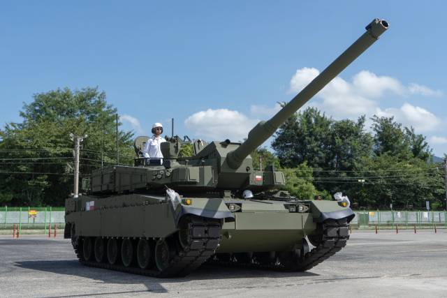 현대로템이 제작한 K2 전차. 사진 제공=현대로템