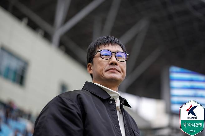 이정효 광주FC 감독. /사진=한국프로축구연맹 제공