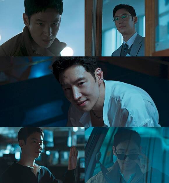 이제훈이 '모범택시3'에서 택시 기사 김도기와 각양각색 매력을 지닌 부캐릭터를 오고가며 넓은 연기 스펙트럼을 보여주고 있다. /방송 화면 캡처