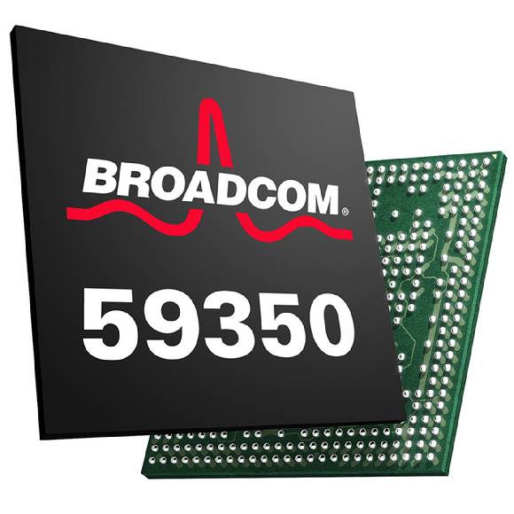 브로드컴의 통신용 반도체 [사진=브로드컴]