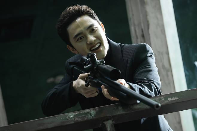 A still from recently ended series ″The Manipulated,″ featuring actor Doh Kyung-soo [THE WALT DISNEY COMPANY KOREA]