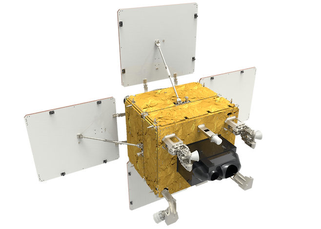 KAI가 총괄제작한 차세대 중형위성 3호. 한국항공우주산업 제공