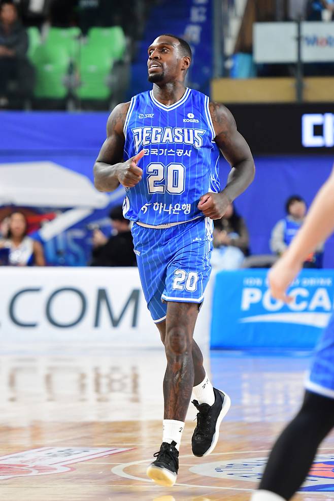 대구 한국가스공사 라건아. KBL 제공