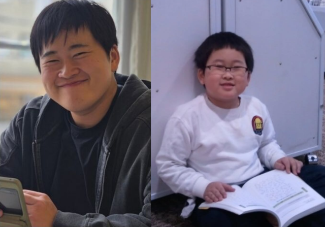 정은표가 정지웅 군의 어린 시절 사진을 공개하며 자신만의 자녀 교육관을 전했다. / 정은표 인스타그램