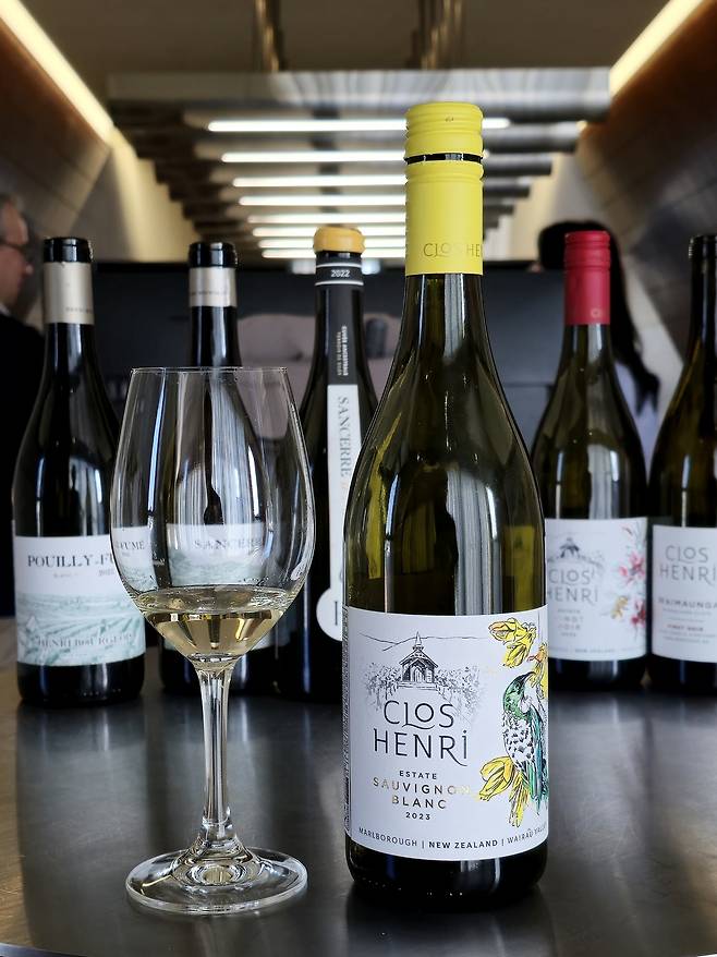 끌로 앙리 이스테이트 소비뇽블랑. 최현태 기자