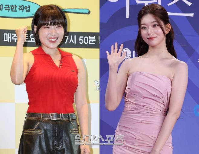 개그우먼 이은지(왼쪽)와 빌리 츠키 / 사진=일간스포츠 DB