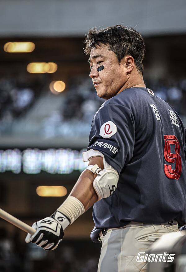 현역 생활을 마무리하는 롯데 자이언츠 정훈. /사진=롯데 자이언츠