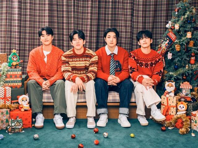 밴드 데이식스가 15일 오후 6시 스페셜 싱글 'Lovin' the Christmas'를 각 음악 사이트에 발표한다./JYP엔터테인먼트
