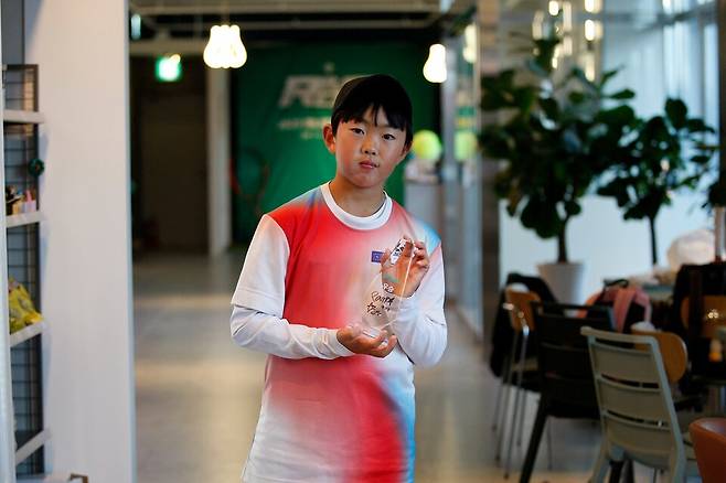 이벤트 최연소 참가자였던 신하준 군(부천GS)