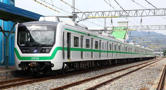 다원시스 전동차. 사진 서율교통공사