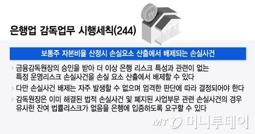 은행업 감독업무 시행세칙(244)/그래픽=윤선정