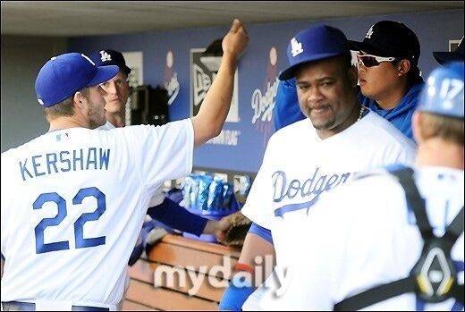 커쇼와 류현진/마이데일리