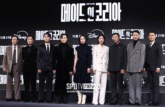 ▲ 박용우 노재원 강길우 정성일 원지안 서은수 우도환 정우성 현빈 ⓒ곽혜미 기자