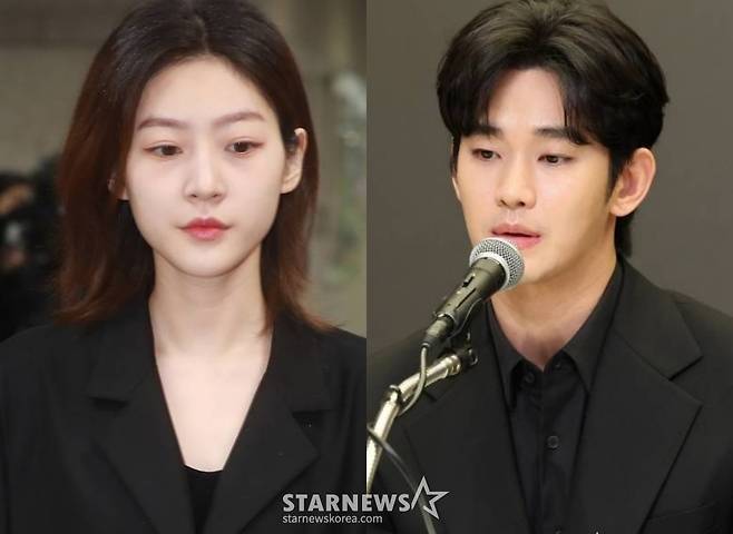 고 김새론(왼쪽), 김수현 /사진=스타뉴스