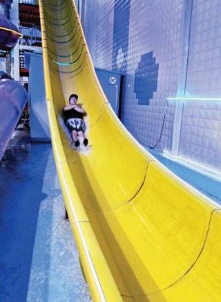 안양워터랜드에 있는 슬라이드. 안양워터랜드 홈페이지