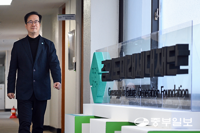 김현삼 경기도미래세대재단 대표이사. 임채운기자