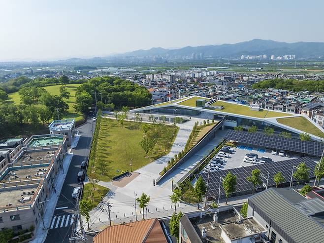 ▲ 임당유적전시관 전경