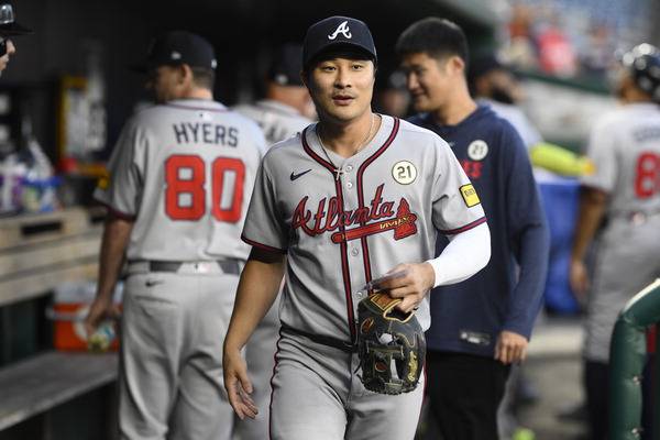 애틀랜타 브레이브스의 김하성. AP 연합뉴스