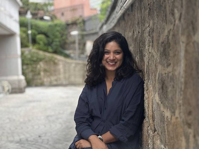 Yolekha Mallier, an American who moved to Seoul in 2023, shares her story as an expat spouse. (Choi Jeong-yoon/The Korea Herald)
